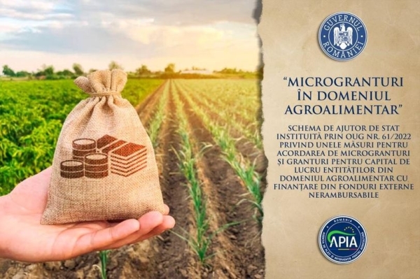 APIA ACUM: Start plata micrograntului APIA 5.000 euro/fermier!