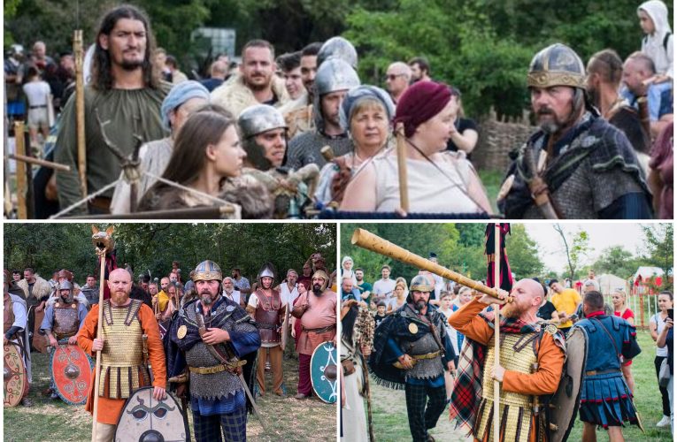 VIDEO| Geto-Dacii Ansamensi din Jibou au făcut spectacol la Festivalul Istoric Getodava de la Iași