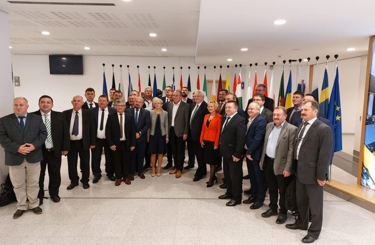 O delegație a UDMR Sălaj, condusă de președintele Seres Denes, a fost în vizită la Bruxelles