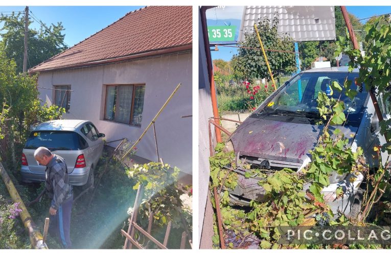 Accident spectaculos în Crișeni. Pericol de explozie