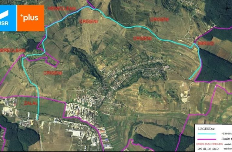Proiectarea Centurii Zalău – Crișeni a fost anulată