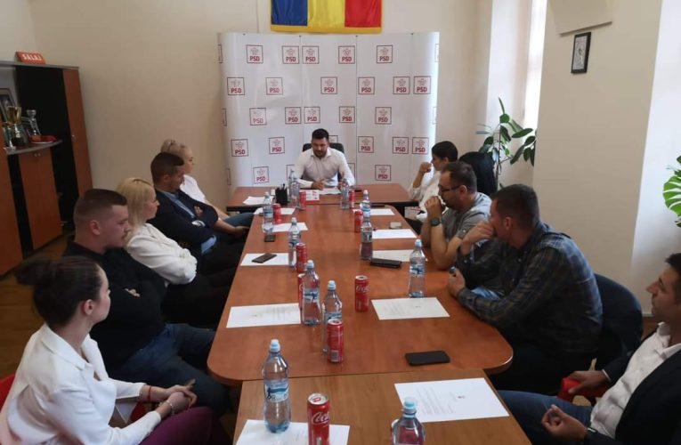 Președintele TSD Sălaj, Vlad Pașcalău, a stabilit strategia viitoarelor acțiuni a tinerilor