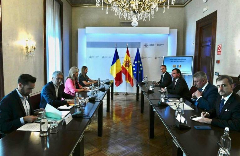 Ministrul Lucian Bode în vizită oficială în Spania, la Madrid