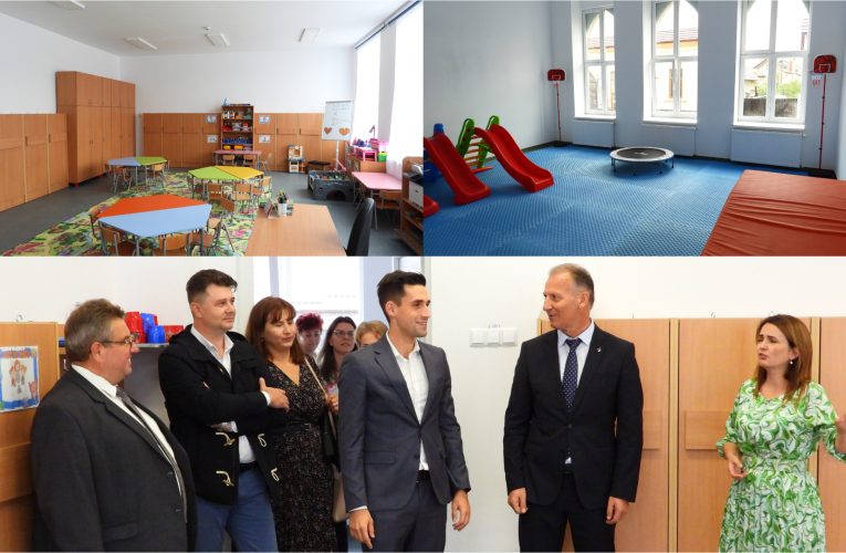 S-au finalizat lucrările la Grădinița cu program prelungit nr. 2 din Șimleu Silvaniei