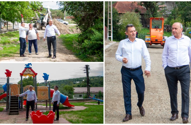 Lucrări importante realizate de SC Citadin Zalău SRL în localitatea Stâna