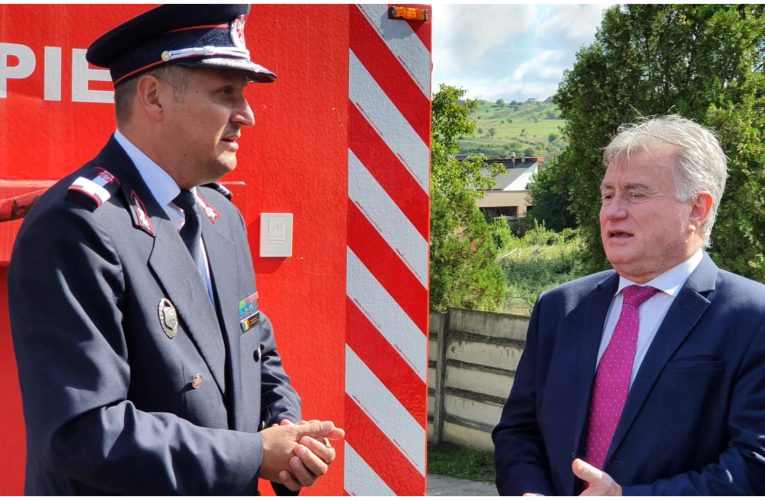 Mesajul primarului Mun. Zalău, Ionel Ciunt, cu ocazia Zilei Pompierilor din România