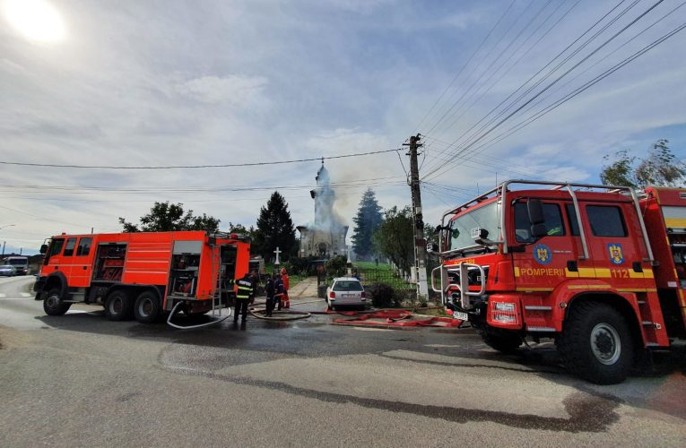Incendiu la Biserica Ortodoxă din Crasna
