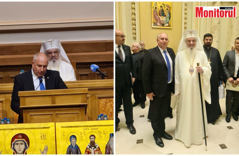 Deputatul Liviu Balint alături de Patriarhul Daniel la Adunarea Națională Bisericească