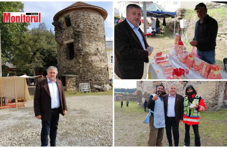 FOTO| Cu senatorul USR Sălaj Bob Marius Virgil la Festivalul Medieval Bathory Fest 2022