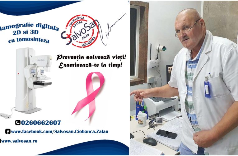 Salvosan Ciobanca| Campanie de screening GRATUIT pentru depistarea cancerului de sân