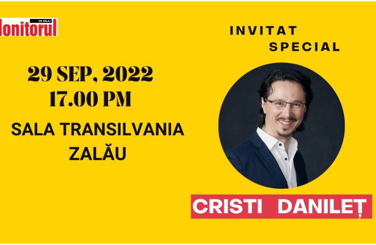 Asociația We Love Crișeni lansează proiectul „NOW YOU KNOW”. Invitat Cristi Dănileț (fost judecător)