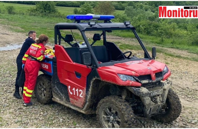 Pompierii sălăjeni au găsit o persoană pierdută în pădurea dintre Bizușa și Perii Vadului