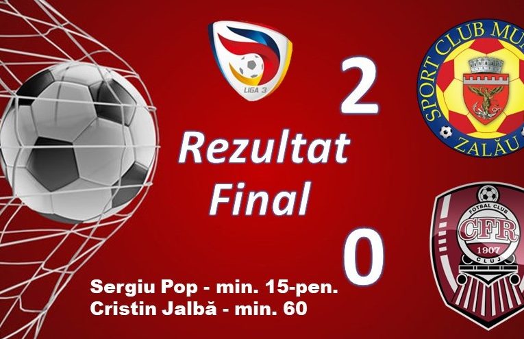 SCM Zalău bate CFR Cluj II și obține o nouă victorie în Liga a III-a