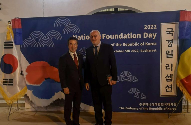 Deputatul PSD Florian Neaga a participat la recepția Ambasadei Republicii Coreea cu prilejul celebrării Zilei Naționale