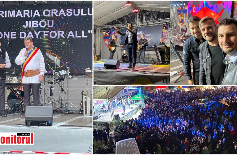 FOTO-VIDEO| Peste 5000 de oameni au participat vineri la evenimentul organizat de Primăria Jibou