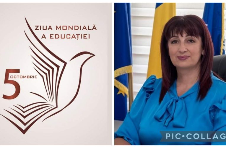 Mesajul subprefectului Adriana Sabou cu ocazia Zilei Mondiale a Educației