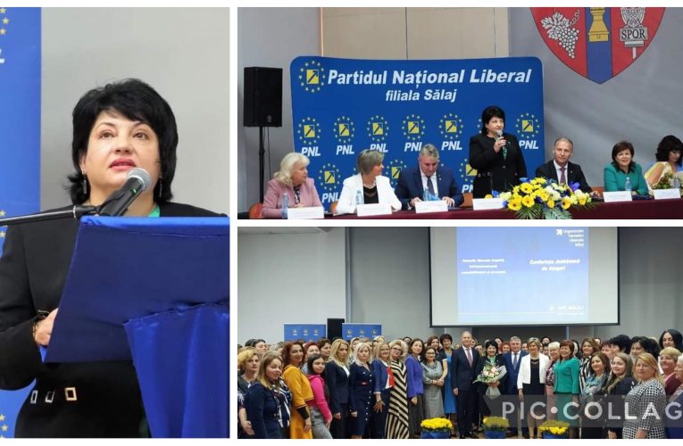 Dana Crișan realeasă președinte al femeilor liberale din Sălaj (OFL Sălaj)