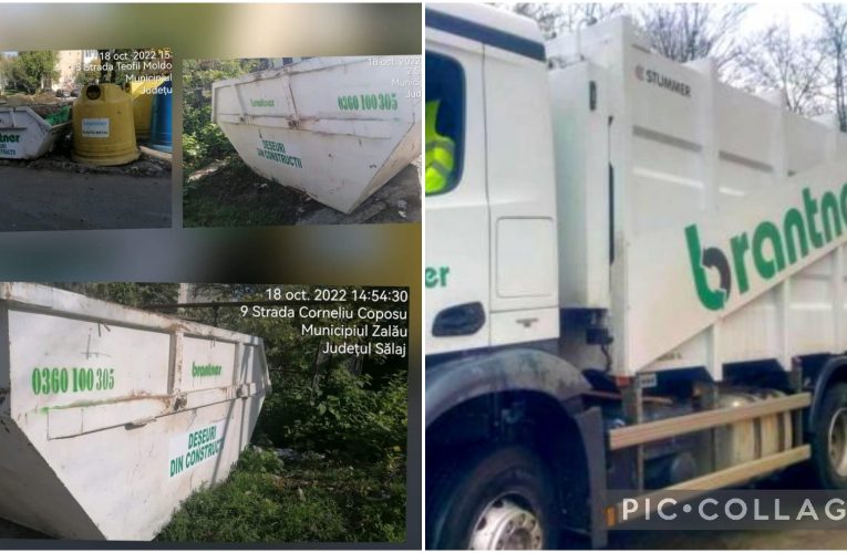 Brantner pune la dispoziția cetățenilor 5 containere pentru moloz și deșeuri voluminoase