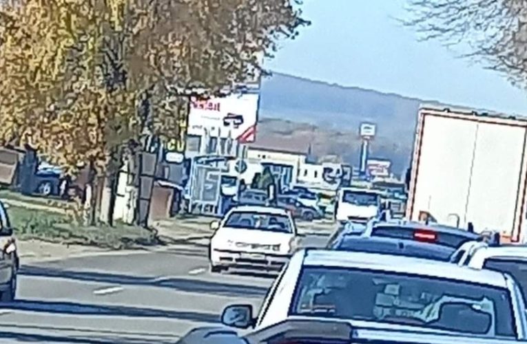 Accident la ieșire din Zalău, între un zălăuan și un bihorean