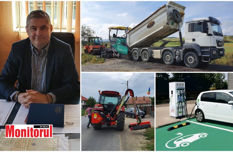 FOTO| Comuna Bănișor are asigurată dezvoltarea cu primarul Sorin Maxim la conducere