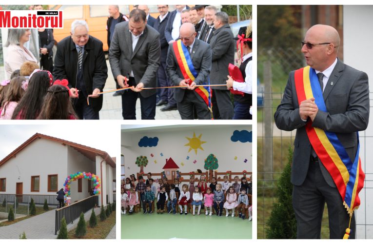 FOTO| Primarul Levente Szabó a inaugurat noua grădiniță din Camăr