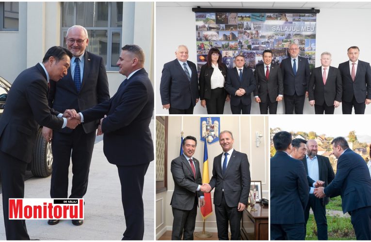 Vizita în Sălaj a lui RIM Kap-soo, ambasadorul Republicii Coreea în România