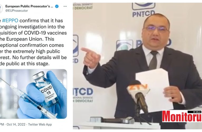 Eurodeputat Cristian Terheș: „Parchetul European investighează achiționarea vaccinurilor COVID-19”
