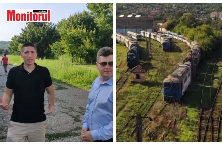 VIDEO| USR Sălaj cere Primăriei Jibou să amenajeze un parc pe un teren al CFR