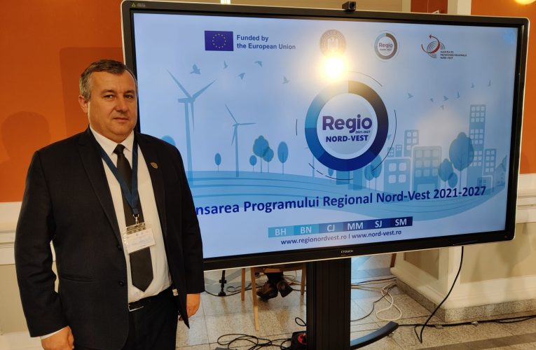 Președintele ACoR Sălaj, primarul Roșan Ioan, prezent la lansarea programului POR 2021-2027