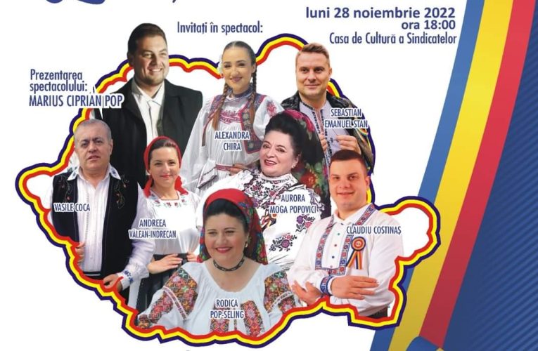 Primăria Zalău organizează spectacol folcloric de Ziua Națională a României