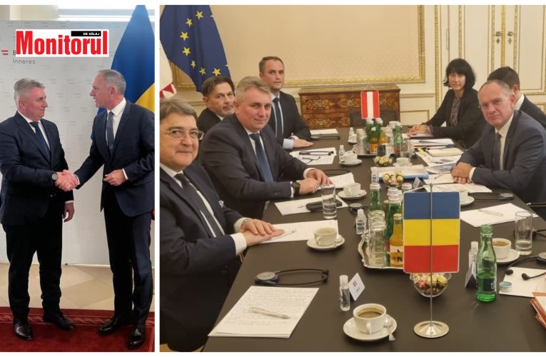 Ministrul de interne Lucian Bode este la Viena pentru discuții cu ministrul austriac de interne