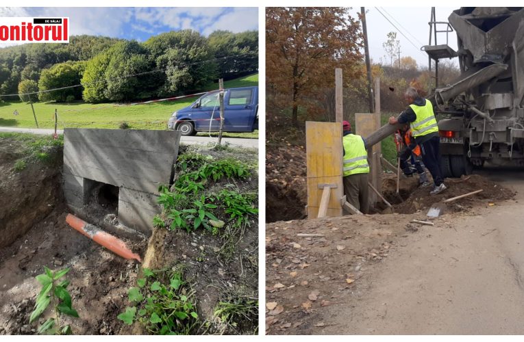 Zeci de podețe de pe drumurile județene au fost reparate de societatea Consiliului Județean
