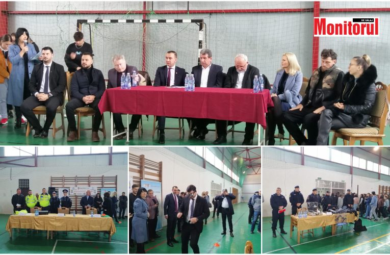 VIDEO| Sute de tineri din Jibou au participat la un proiect pentru prevenirea consumului de droguri