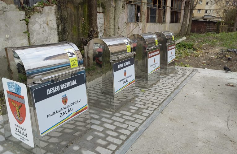 Puncte moderne de colectare a deșeurilor menajere în municipiul Zalău