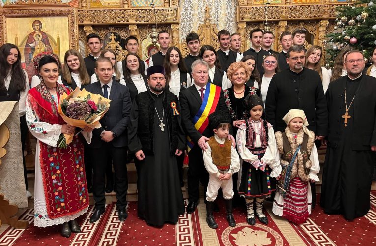 Ionel Ciunt prezent la Festivalul Județean de colinde de la Biserica Sf. Ștefan din Zalău