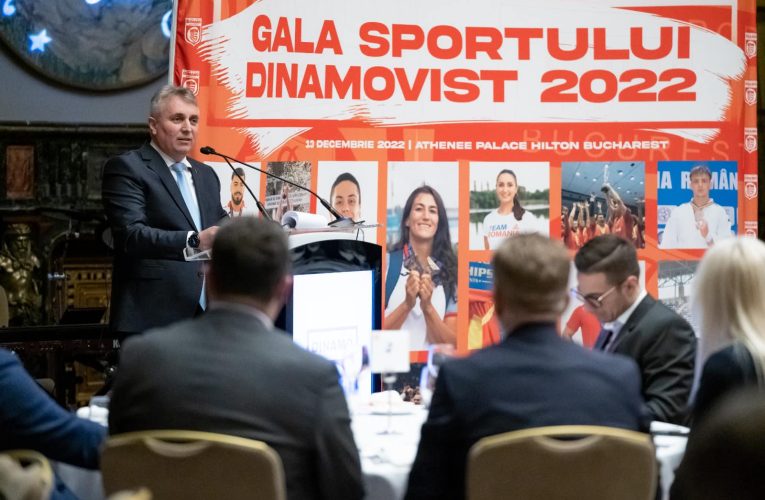 Ministrul Afacerilor Interne, Lucian Bode, prezent la „Gala Sportului Dinamovist 2022”