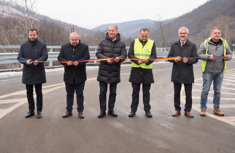 CJ Sălaj a recepționat lucrările de reabilitare a DJ 108A Bogdana – Cluj