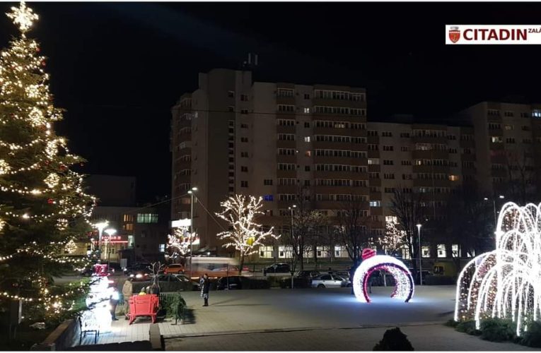 FOTO| Citadin a îmbrăcat Municipiul Zalău în straie de sărbătoare