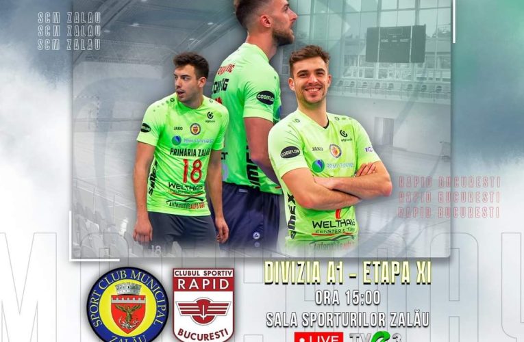 Divozia A1, etapa 11: SCM Zalău – Rapid București