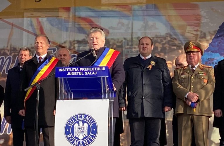 Mii de zălăuani au sărbătorit Ziua Națională a României în centrul orașului