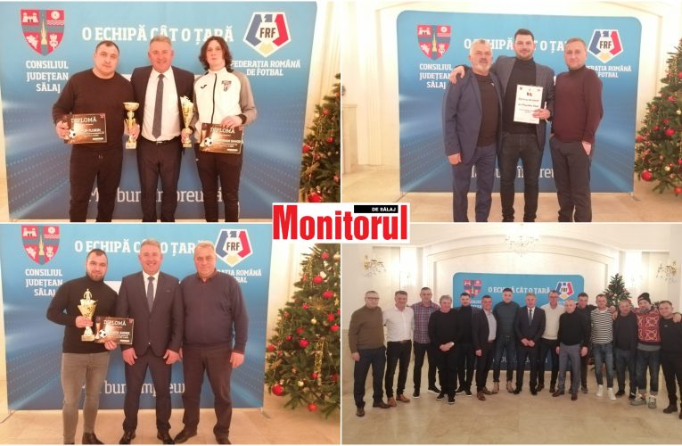 VIDEO| Laureații fotbalului sălăjean, premiați de președintele AJF Sălaj, Daniel Sabou