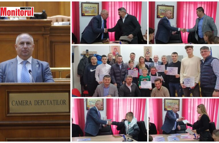 VIDEO| Deputatul Liviu Balint a premiat cei mai buni sportivi ai județului Sălaj