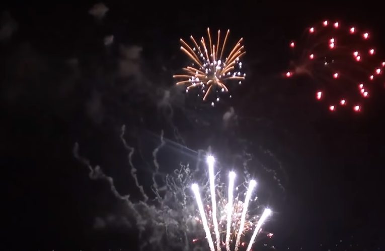 Spectacol de artificii la Zalău, la cumpăna dintre ani 