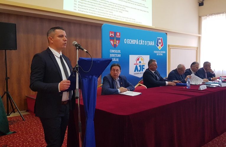 VIDEO| Marius Cozma de la Unirea Mirșid, reales în funcția de vicepreședinte al AJF Sălaj