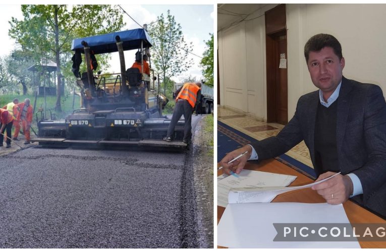 Primarul Marian Mirișan a obținut peste 11 miliarde lei vechi pentru asfaltarea străzilor