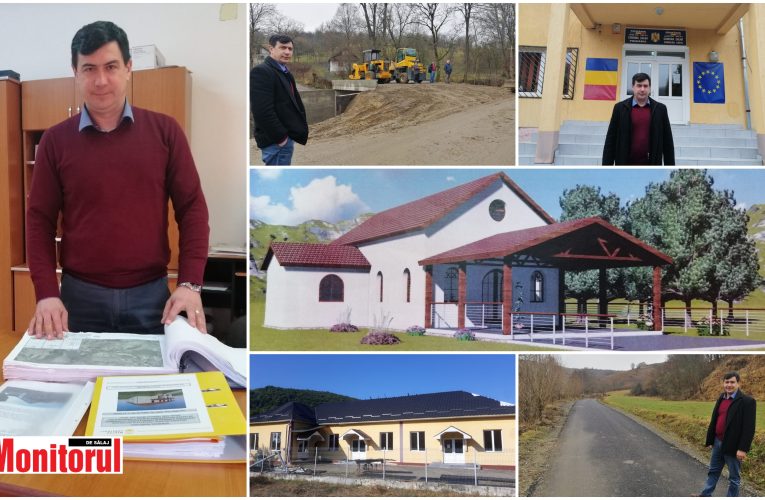 Comuna Zalha continuă pe drumul dezvoltării cu primarul Seliștean Vasile Traian