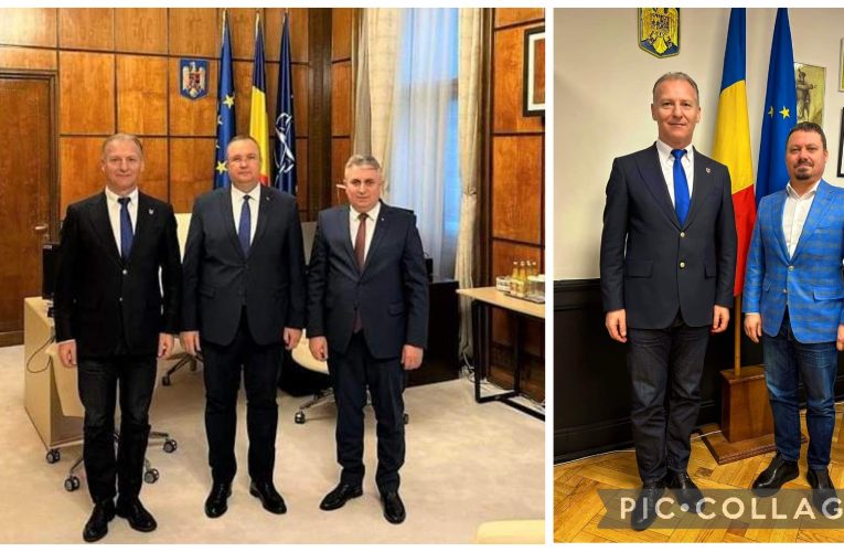 Președintele CJ Sălaj, Dinu Iancu-Sălăjanu, întâlniri importante la București