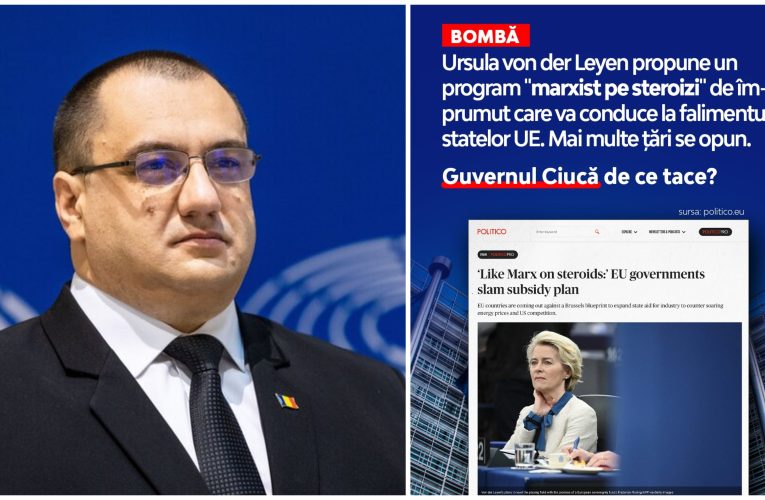 Terheș: Ursula von der Leyen propune un plan neomarxist de inrobire si indatorare a natiunilor europene. Alte state se opun, Romania de ce tace?