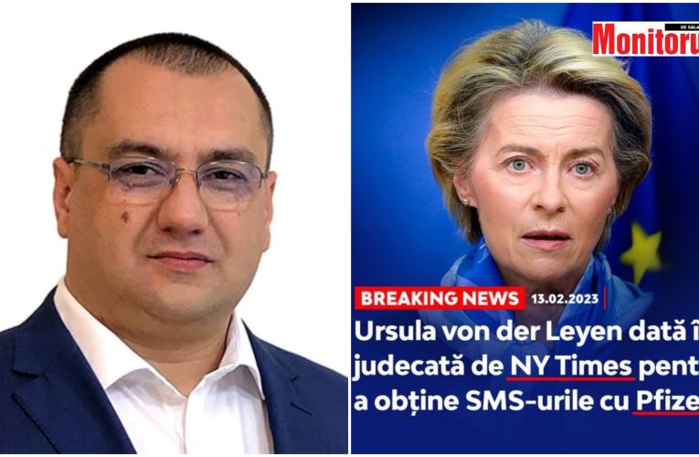 Eurodeputatul Terheș: Ursula von der Leyen a fost dată în judecată de NY Times la CJUE