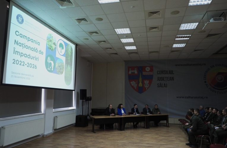 Întâlnire de lucru la Prefectura Sălaj cu privire la Campania Naţională de Împăduriri 2022-2026